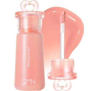 2 a N Heart Wearing Liquid Cheek 02 Peach Glow 0.15 oz