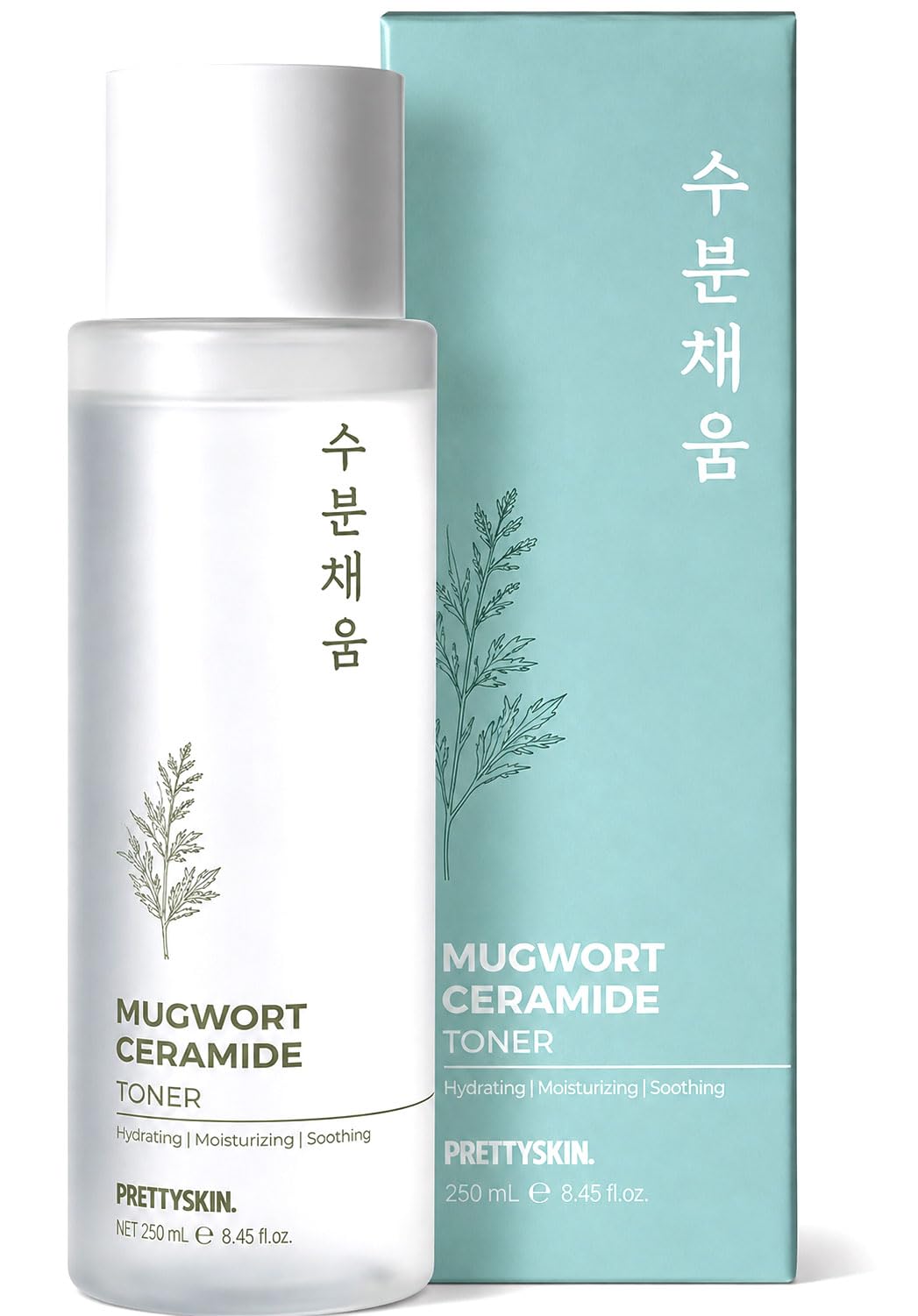 PRETTYSKIN Mugwort Daily Facial Toner, 8.45 fl oz, 250 mL 1 PRETTYSKIN Mugwort Daily Facial Toner, 8.45 fl oz, 250 mL