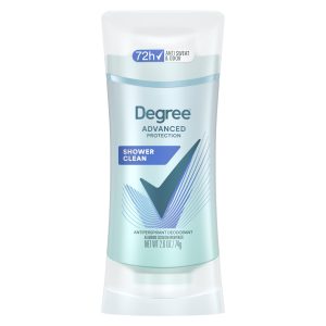 Degree Advanced Protection Antiperspirant Deodorant Shower Clean 72 H 2.6 oz