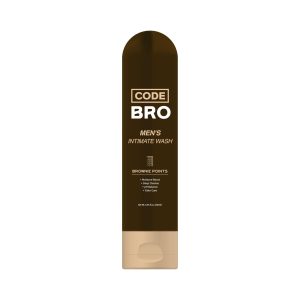 Code Bro Men’s Intimate Wash Brownie Point, 250 mL, 8.45 Fl oz