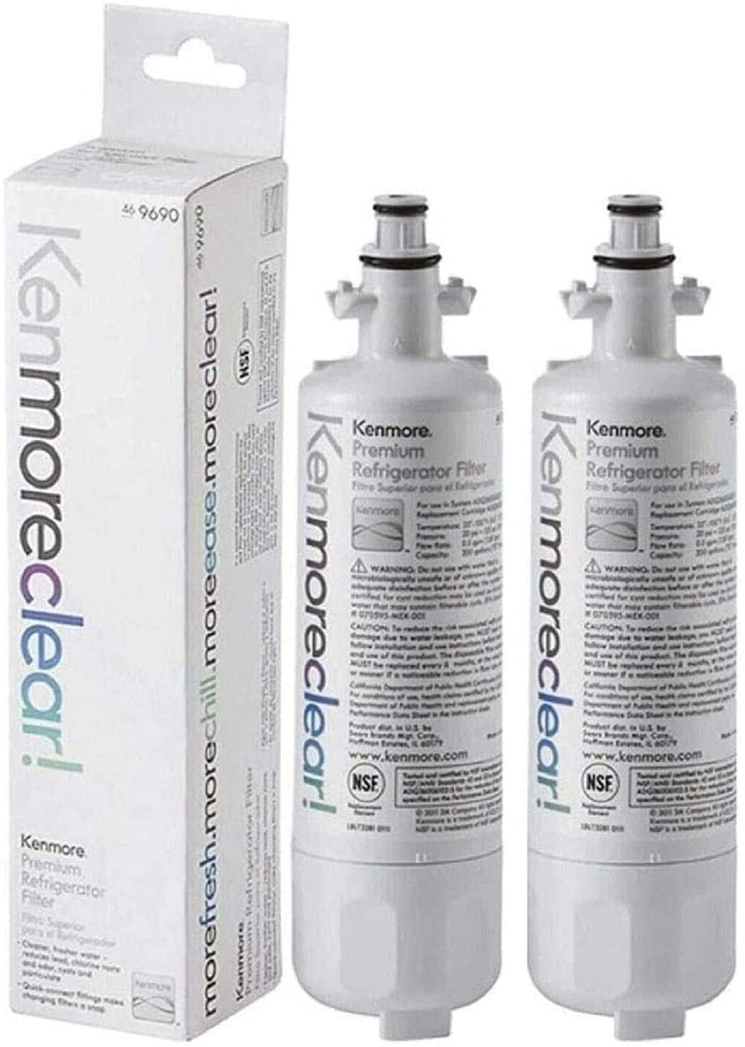 Kenmore 9690 Refrigerator Water Filter 1 Kenmore 9690 Refrigerator Water Filter