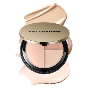 RED CHAMBER Haruki Tri-Color Multi-Purpose Highlighter#CP 401 Snow Song