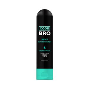 Code Bro Men’s Intimate Wash Morning Wood, 250 mL, 8.45 Fl oz