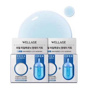 WELLAGE Real Hyaluronic Acid Hydrate One Day Kit Serum 2 ea