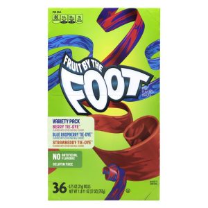 Fruit by the Foot Betty Crocker Fruit By The Foot Strawberry/Berry Tie-Dye/Color, 36 ct, 27 oz