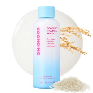 SOONDING Coconut Rice Milk Toner, 150 mL / 5.07 Fl oz, 150 mL, 5.07 Fl oz