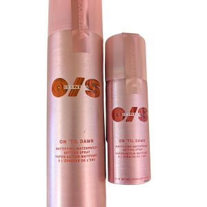 One size On ’Til Dawn Big & Bitty Mattifying Waterproof Setting Spray, 3.4 fl oz, 1.0 fl oz