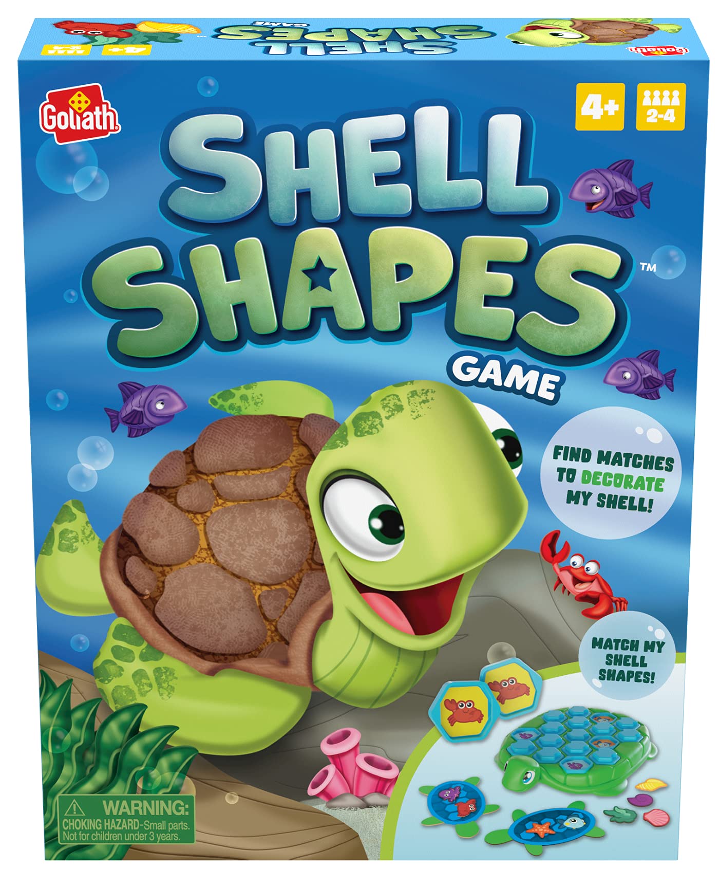 Goliath Shell Shapes Game 1 Goliath Shell Shapes Game
