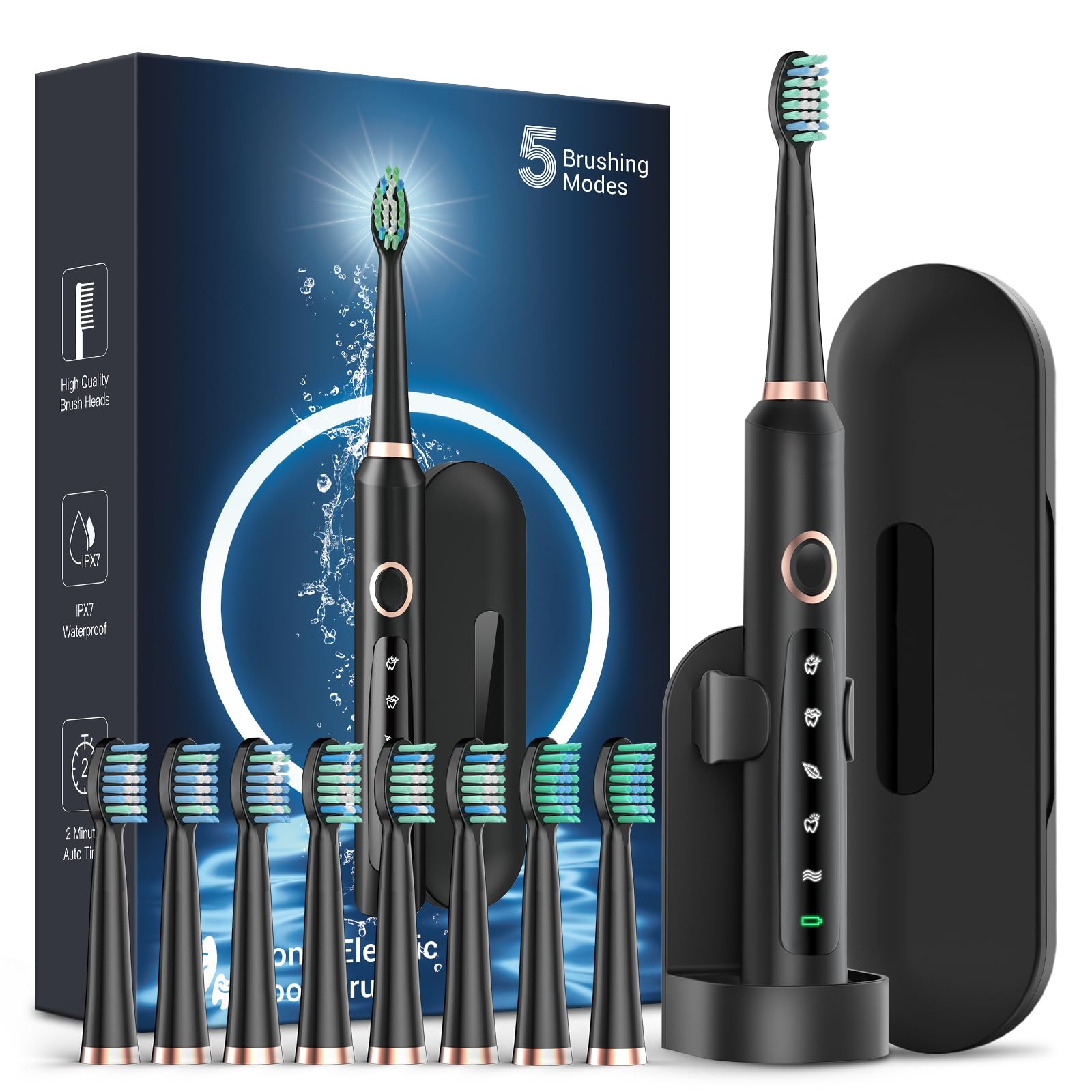 Rtauys Electric Toothbrush For Adults 1 Rtauys Electric Toothbrush For Adults