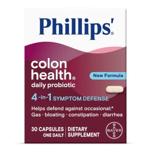 Phillips’ Colon Health Probiotic Capsules, 30 ct, 30 ct, Pack Of 3