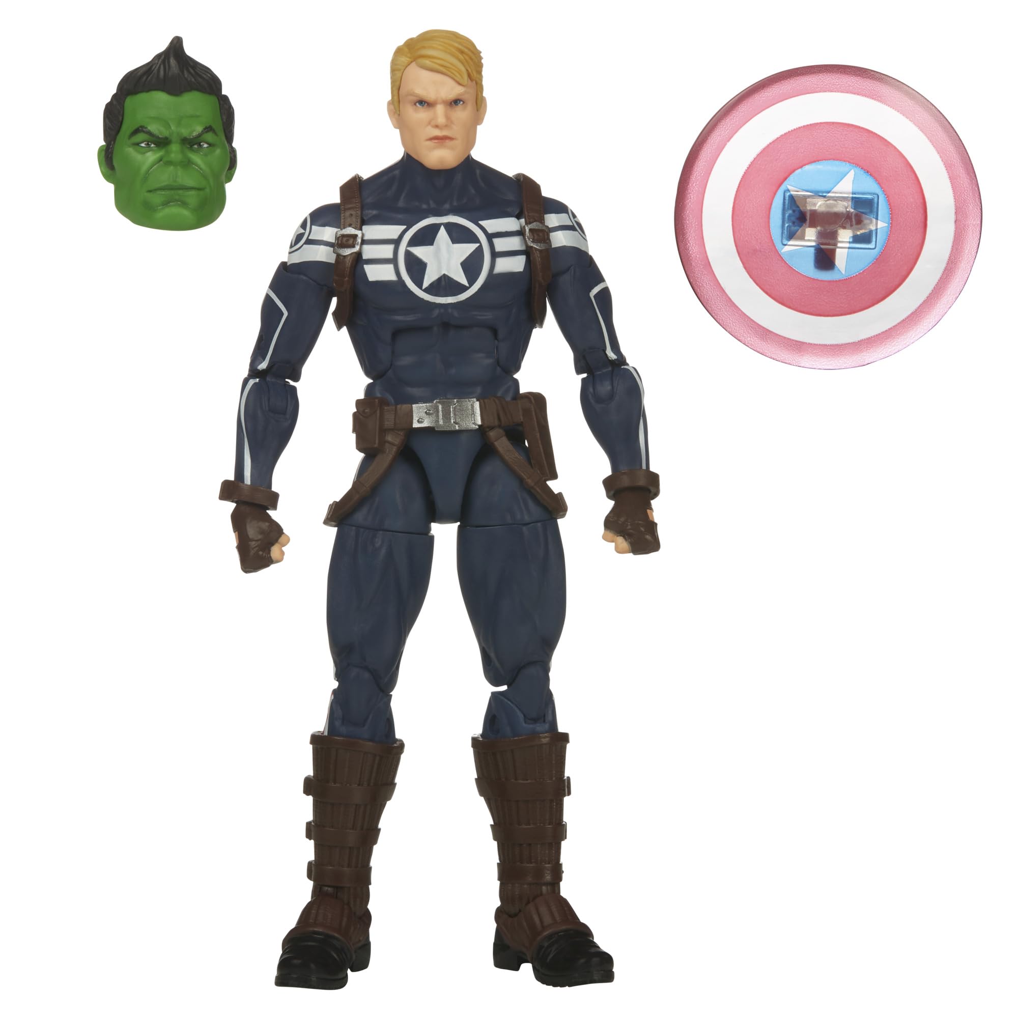 Marvel Legends Series Marvel Comics Commander Rogers 6-Inch Collectible Action Figures 1 Marvel Legends Series Marvel Comics Commander Rogers 6-Inch