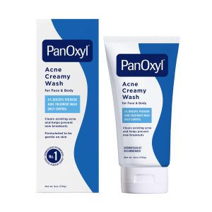 Pan Oxyl Antimicrobial Acne Creamy Wash, 6 Ounce