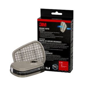 3 M : 6001 Respirator Cartridge For Certain Organic Vapors, 2 Packs