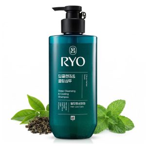 Ryo Deep Cleansing Shampoo With Korean Ginseng & Caffeine, 16 Fl oz