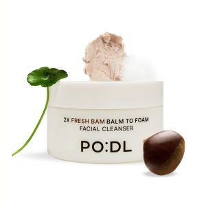 PO:DL [PODL] Balm To Foam Cleanser For Makeup & Sunscreen Removal, Korean, 4.39 Fl oz