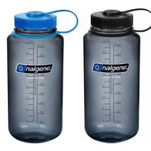 Nalgene Sustain Tritan 32 oz Wide Mouth Water Bottle, 2 Pack, 32 oz, 2 Pack