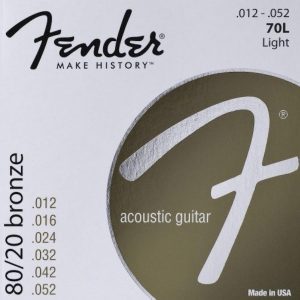 Fender 70 L 80/20 Bronze Ball End 12-52