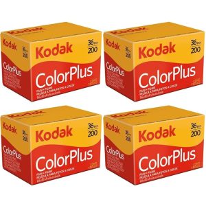 KODAK 4 Rolls Of Kodak Colorplus 200 ASA 36 Exposure