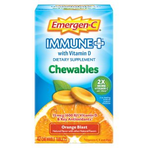 Emergen-C Vitamin C 1000 Mg Immune+ Chewables