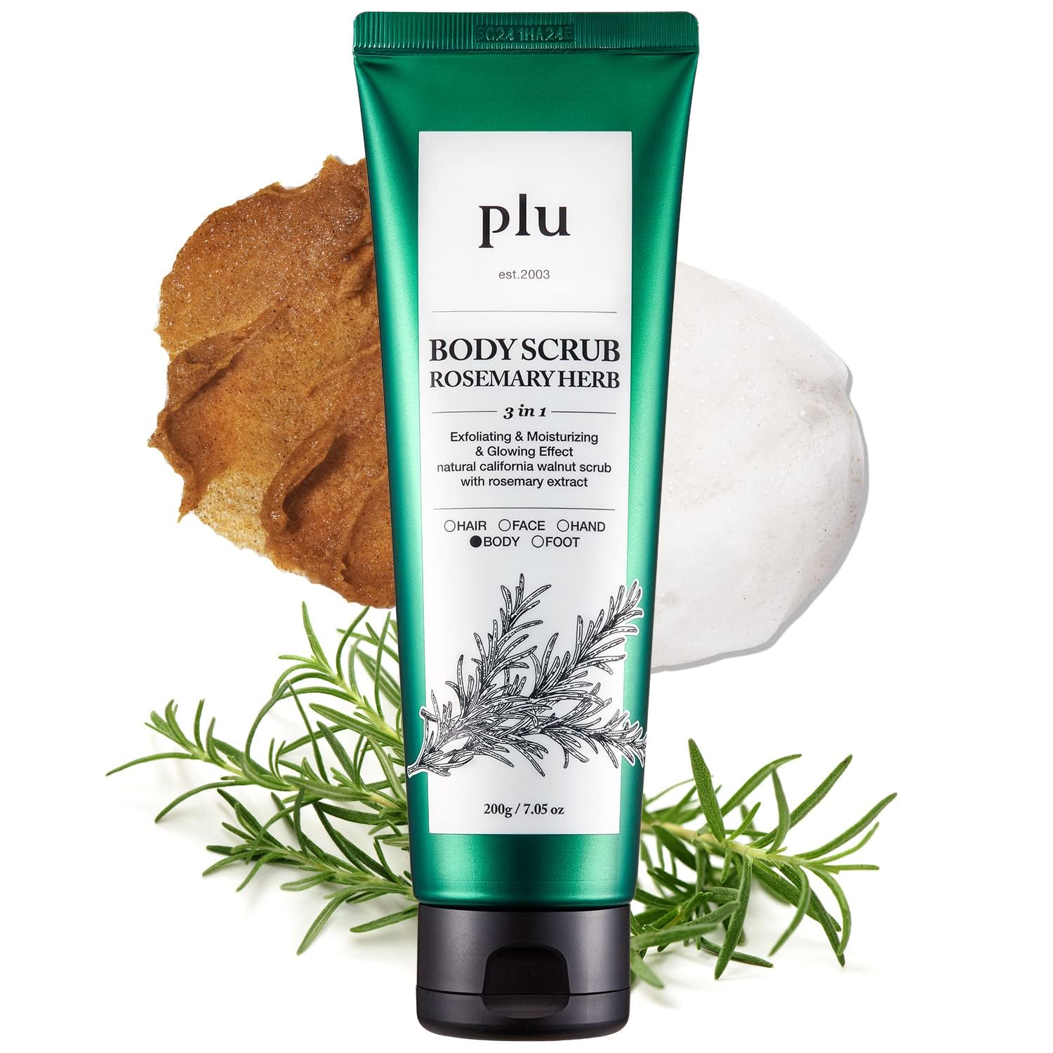 PLU Original Korean Walnut Body Scrub Polish, 7.05 oz 1 PLU Original Korean Walnut Body Scrub Polish, 7.05 oz