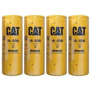 CATerpillar 1 R-0749 Advanced High Efficiency Fuel Filter Multipack (Pack Of 4)
