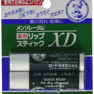 メルティクリームリップ Rohto Mentholatum Lip Care Medicated Lip Cream XD 2 Pcs