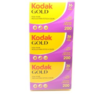 KODAK Kodacolor Gold 200 GB 135-36 CN 3 P Film
