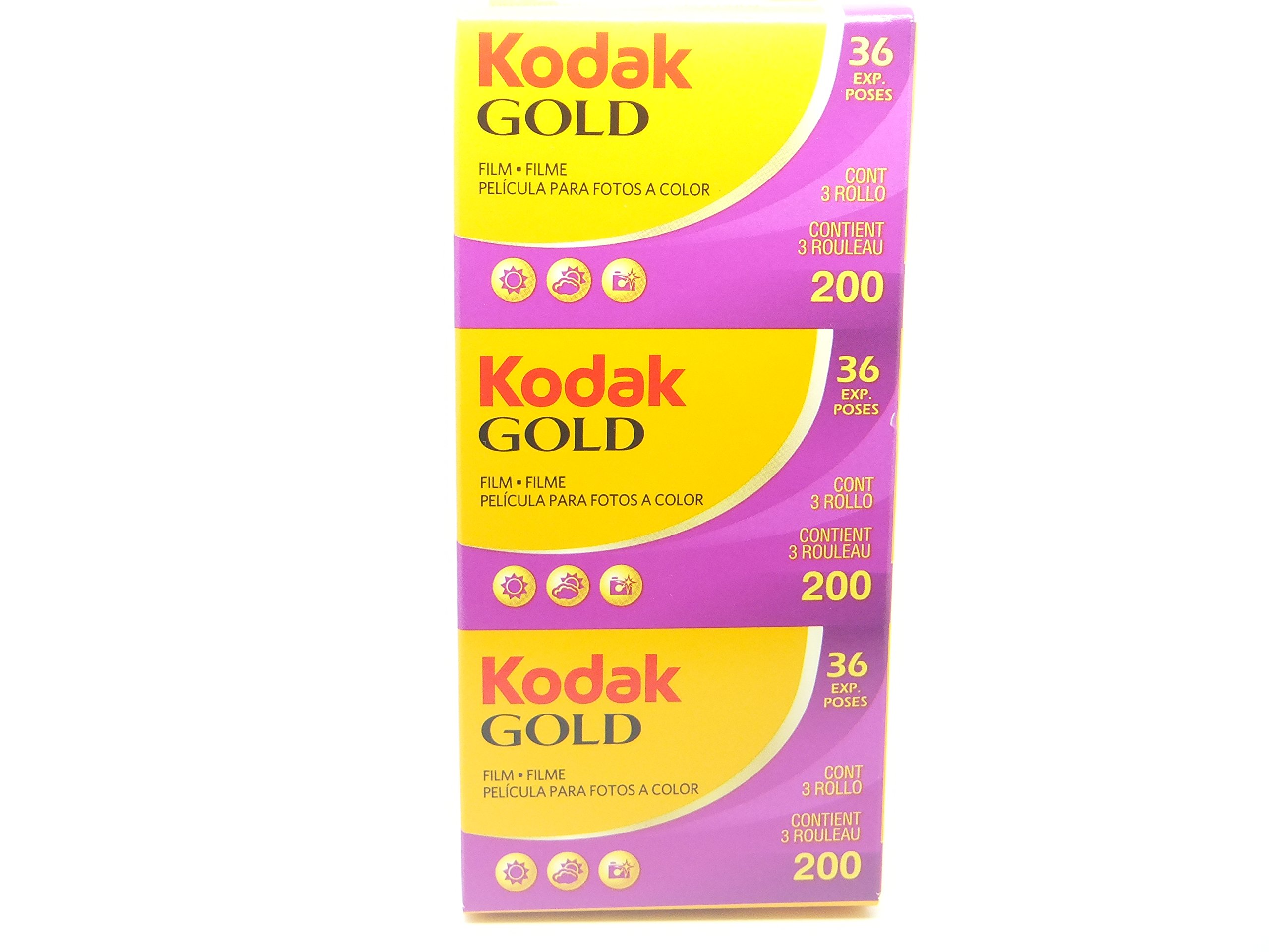 KODAK Kodacolor Gold 200 GB 135-36 CN 3 P Film 1 KODAK Kodacolor Gold 200 GB 135-36 CN 3 P Film
