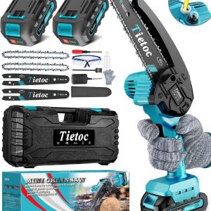 tietoc Mini Chainsaw 6 Inch Cordless