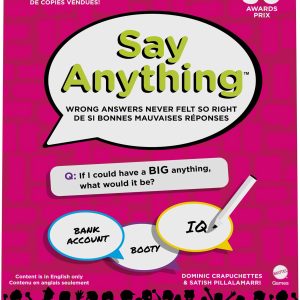 Mattel Games Say Anything Board Game For Teens