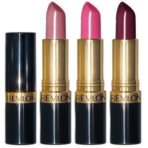 REVLON Super Lustrous 3-Piece Lipstick Gift Set, 0.45 oz