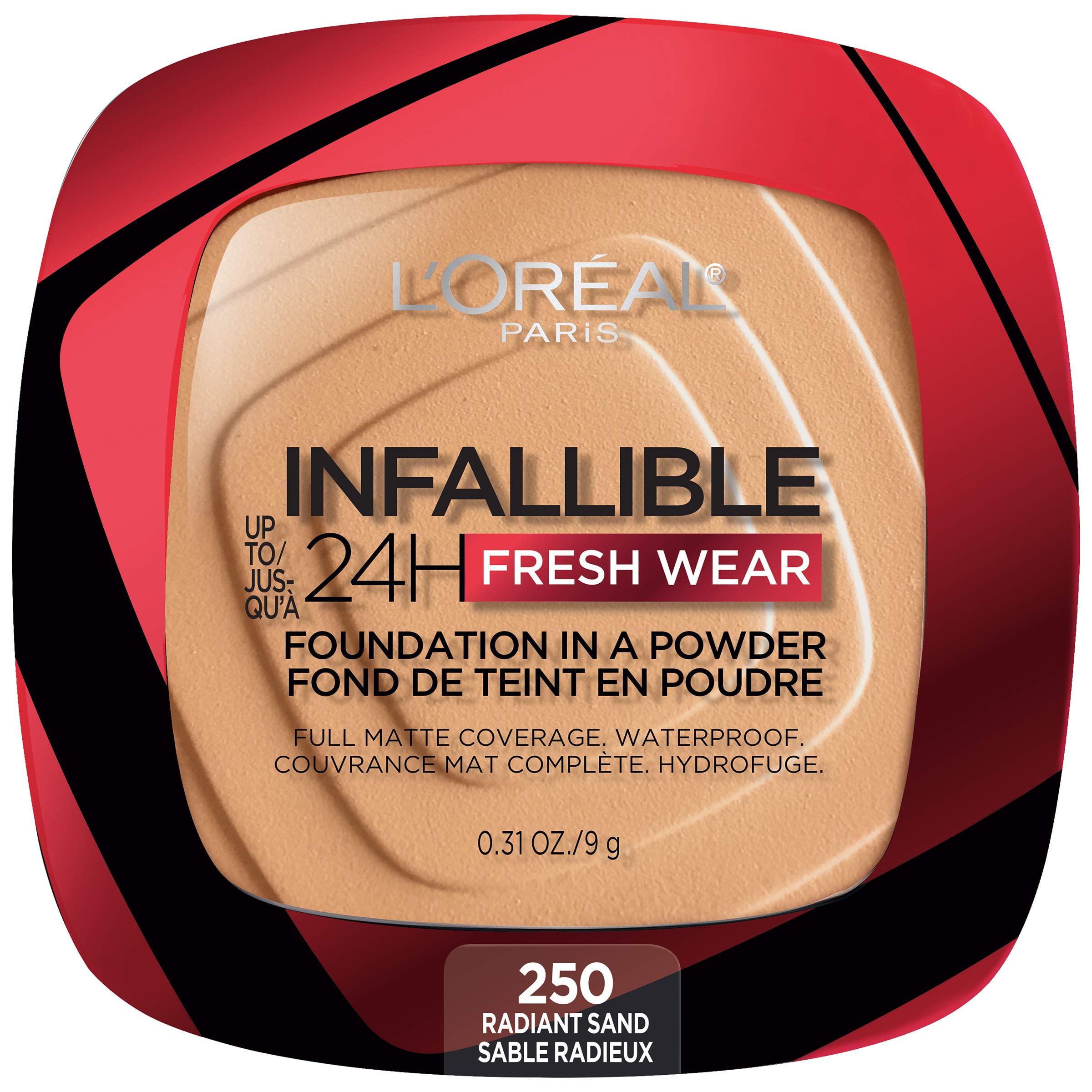 L'Oreal Paris Makeup Infallible Fresh Wear Foundation In A Powder, 0.31 oz. 1 L'Oreal Paris Makeup Infallible Fresh Wear Foundation In A