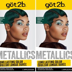 Got 2 B Metallics Permanent Hair Color, Pack Of 2
