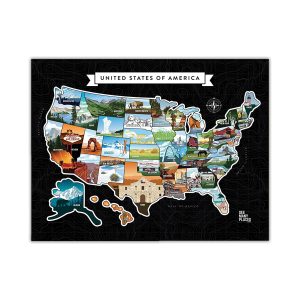 SEE MANY PLACES .com See Many Places Scratch Off Map Of United States