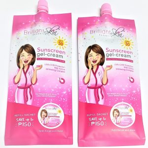 BRILLIANT SKIN ESSENTIALS Brilliant Skin Sunscreen Gel-Cream SPF 30 Sachet Size 50, Pack Of 2