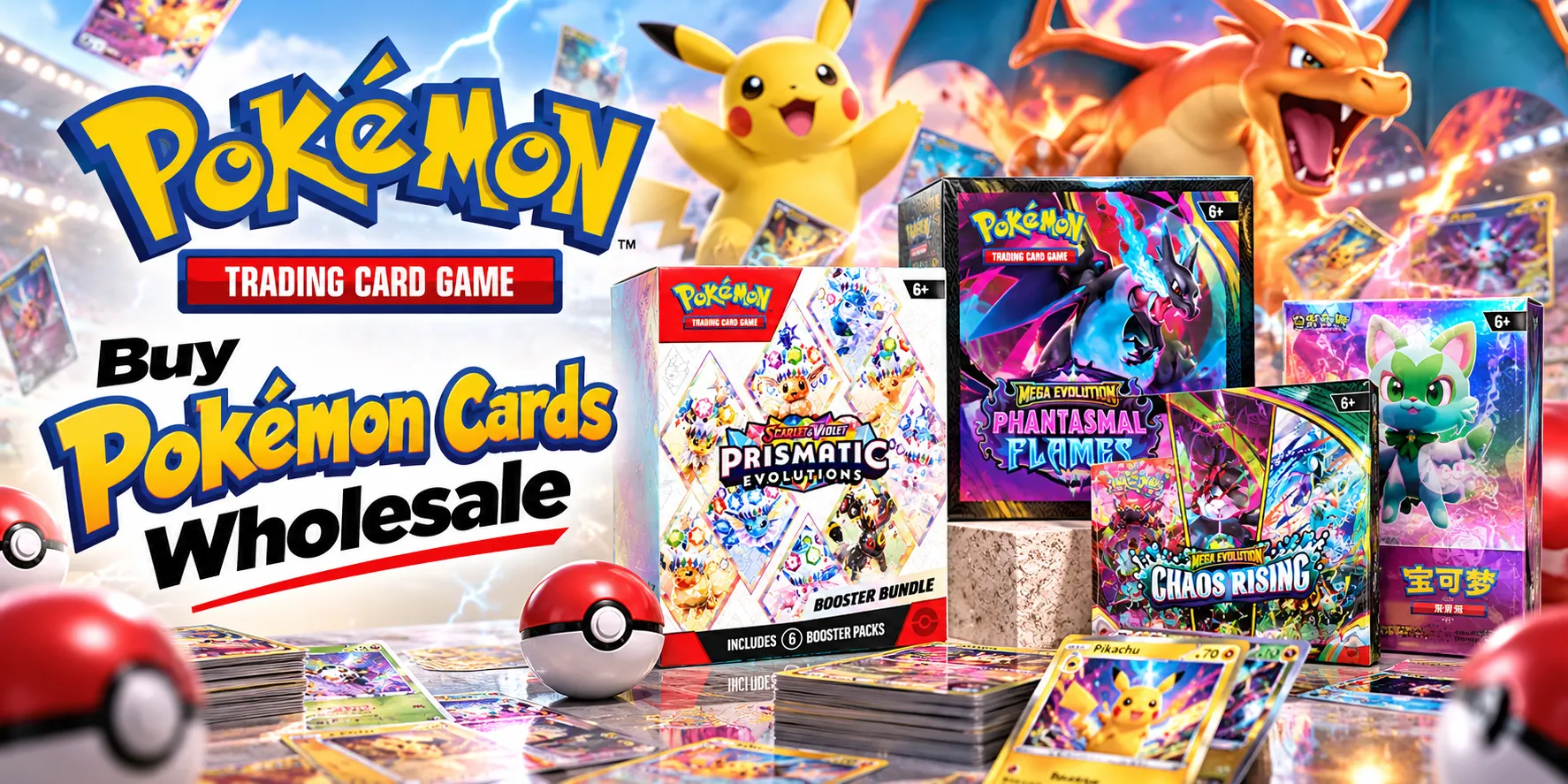 Where to Buy Pokémon Cards Wholesale