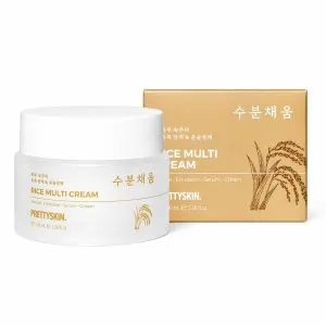 PRETTYSKIN Rice Amino Acid Multi Moisturizing Cream, 3.38 fl oz