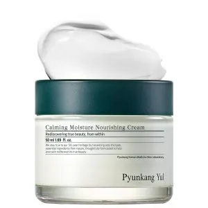 Pyunkang Yul PKY Calming Moisture Nourishing Cream Instantly Soothes Sensitive Skin, Korean, 1.69 fl oz, 50 mL