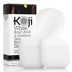 Koji White Kojic Acid & Glutathione Skin Brightening Soap For