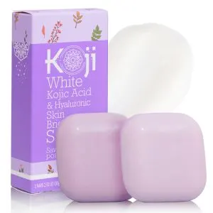 Koji White Kojic Acid & Hyaluronic Acid Skin Brightening Soap