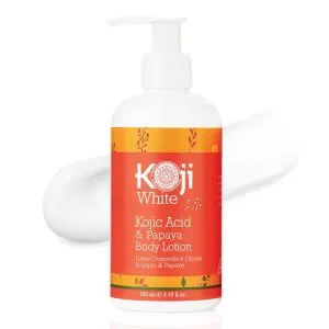 Koji White Kojic Acid & Papaya Body Lotion, 8.45 Fl oz