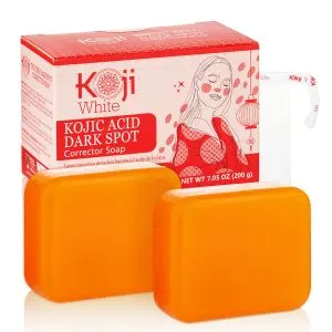 Koji White 4% Kojic Acid Dark Spot Corrector Soap, 3.52 oz