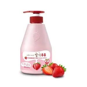 Kwailnara Strawberry Milk Body Lotion (19.75 Fl oz)