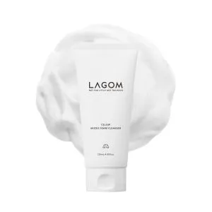 LAGOM Cellup Micro Foam Cleanser, Ultra Fine Dust Removal 4.05 Fl oz