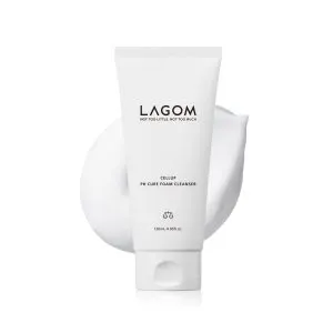 LAGOM Cellup P H Cure Foam Cleanser, 5.5 Subacid, 4.05 Fl oz