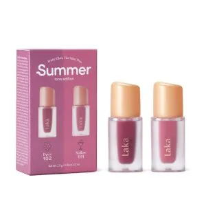 Laka Fruity Glam Tint Mini Duo, 1.9 G/0.07 oz*2 ea, 1.9 G, 0.07 oz DJSN