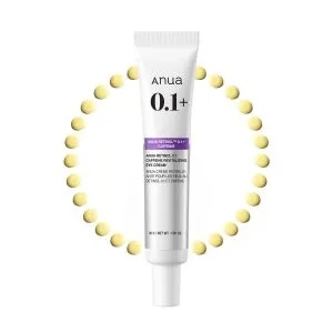 ANUA Retinol 0.1 Caffeine Revitalizing Eye Cream, 1.05 Fl oz