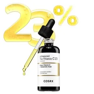 COSRX 23% Pure Vitamin C Serum For Face With Vitamin E, 0.7 oz