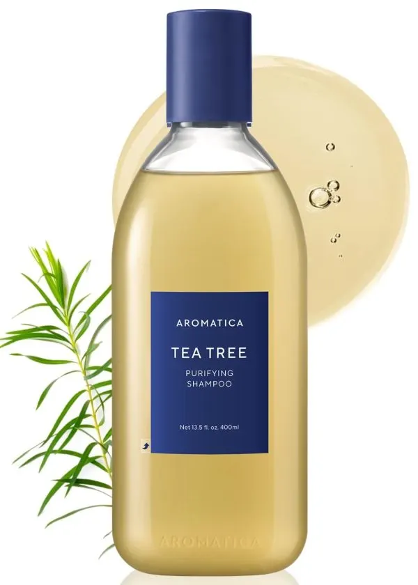 AROMATICA Purifying Tea Tree Shampoo For Men & Women