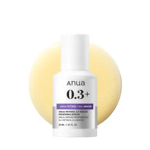 ANUA Retinol Serum For Smooth & Renewed Texture, 1.01 Fl oz